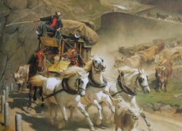 001 - rudolf koller - gotthardpost 1873